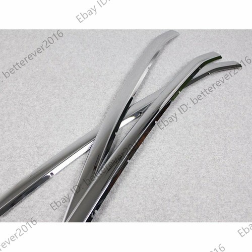 For Toyota Highlander 2014 15 2016 Chrome Front Grille Grill Insert Cover Trim - Picture 6 of 11