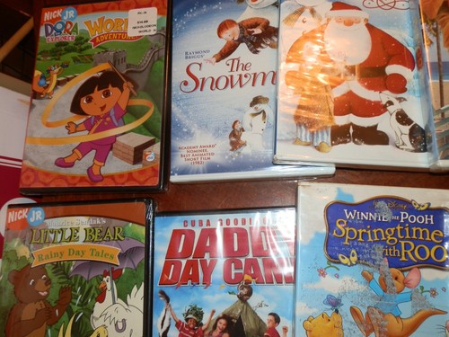 Lot Of 8 Factory Sealed Kids Dvds Low Shipping Lot 3 - Picture 2 of 3
