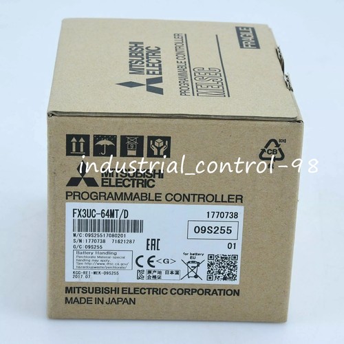 1PC New Mitsubishi PLC FX3UC-64MT/D In Box Expedited Ship - Picture 2 of 10