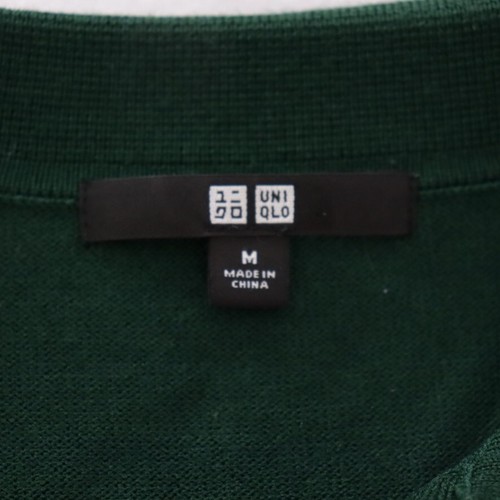 Uniqlo Womens Knit Maxi Dress Size M Forest Green Wool Blend Long Sleeve - Picture 3 of 14