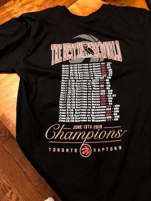 Toronto Raptors - 'Best in the World' merch made exclusively for