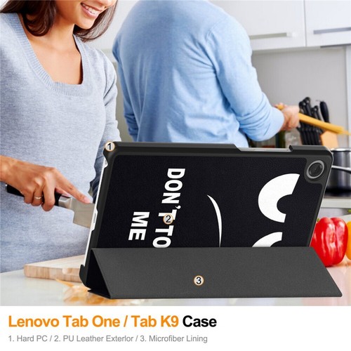 Für Lenovo Tab One/Tab K9 8,7" Tablet Hülle Flip Leder Ständer Smart Schlaf Case - Bild 90 von 130