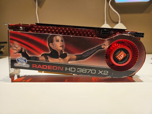 Sapphire ATI Radeon HD 3870 X2, 1GB GDDR3, PCI Express Graphics Card fresh paste