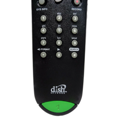 Dish Network 132577 Pre-Owned Satellite TV Receiver Remote Control - Picture 3 of 7