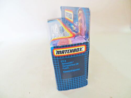 MATCHBOX CONVOY CY2 KENWORTH ROCKET TRANSPORTER' SILVER ROCKET. MIB/BOXED - Bild 5 von 7