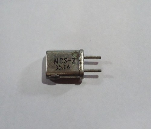 Skaner Crystal - 35,1400 MHz - 10,8 iF - 0,039 pinów - MCS-2 - HC-25/U