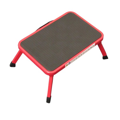 Taburete de aluminio de un solo paso plegable (plataforma antideslizante para caravana plegable) - Imagen 16 de 29
