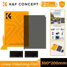 K&F Concept High Contrast Linear Polarizing Film A4 Sheets Optical 300 * 200mm