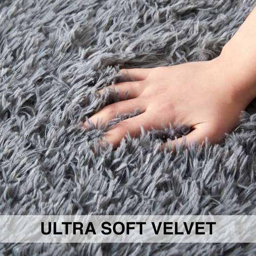 Anti Slip Large Shaggy Rugs Long Hallway Runner Living Room Area Rug Carpet Mats - Picture 15 of 129