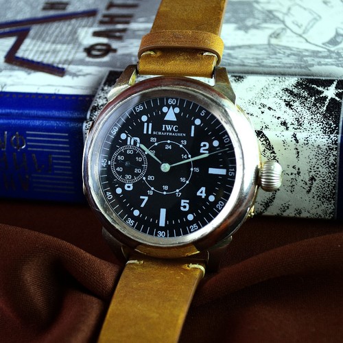 Vintage Watch IWC Military Collectible Antique Marriage Swiss Wristwatch WW2 - Picture 10 of 14