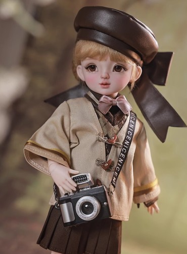 Nuevo Vestido Ropa Peluca de Pelo Zapatos Para Muñeca 1/6 BJD Qiu C - Imagen 4 de 10