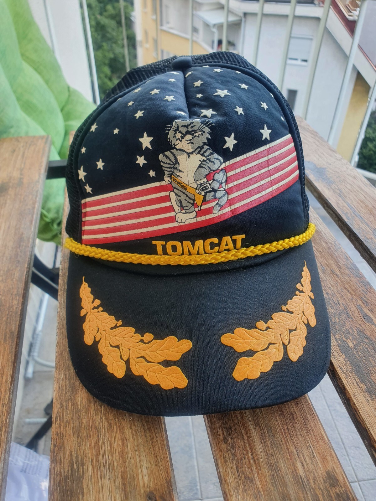 Tomcat Cap Snapback Hat US Navy Trucker hat | eBay