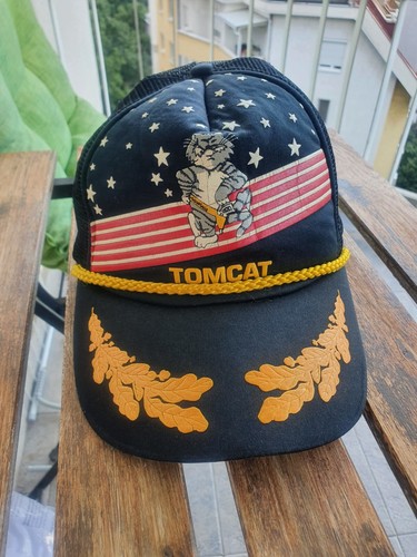 Cappello Tomcat Cap Snapback cappello camionista US Navy - Foto 2 di 11