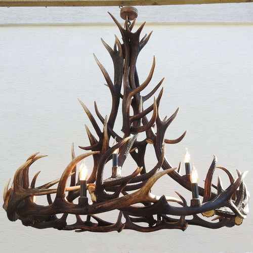 Real, Large Chandelier for 12 Lights - Picture 6 of 7