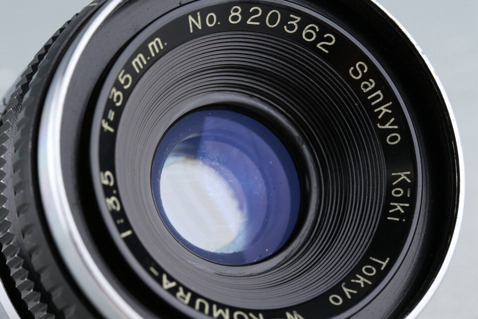Sankyo Koki W-Komura 35mm F/3.5 Lens for Leica L39 #46526 C1 Sankyo Koki W-Komura 35mm F/3.5 Lens for Leica L39 #46526 C1