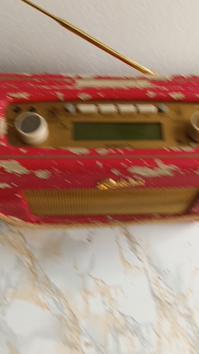 Roberts CLASSIC FM EDITION DAB+/FM Digital Radio RD-60 Red WORKING LOOK AT VIDEO - Video 1 of 1