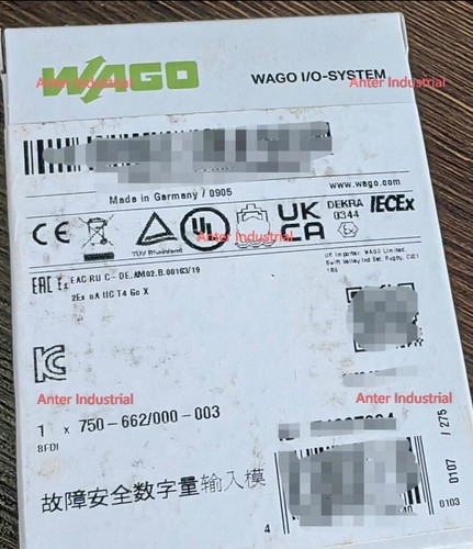 750-662/000-003 New WAGO 750-662/000-003 Module In Box Fast Shipping #AT - Picture 1 of 2