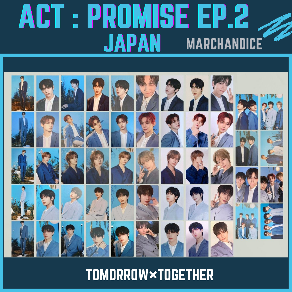 TOMORROW X TOGETHER - TXT うちわ  集合  ＜ACT : PROMISE＞ - EP. 2 - TOMORROW X TOGETHER WORLD TOUR <ACT : PROMISE> - EP. 2 - IN