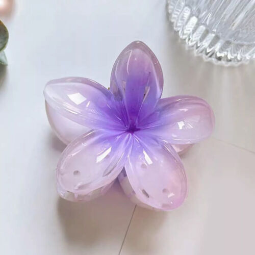 Summer Egg Flower Hair Clip Large Hair Claw Decor Beach Hawaii Holiday Dressing - Picture 14 of 70