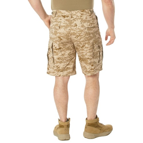 Combat BDU Cargo Shorts Camouflage Camo Army - Picture 30 of 65