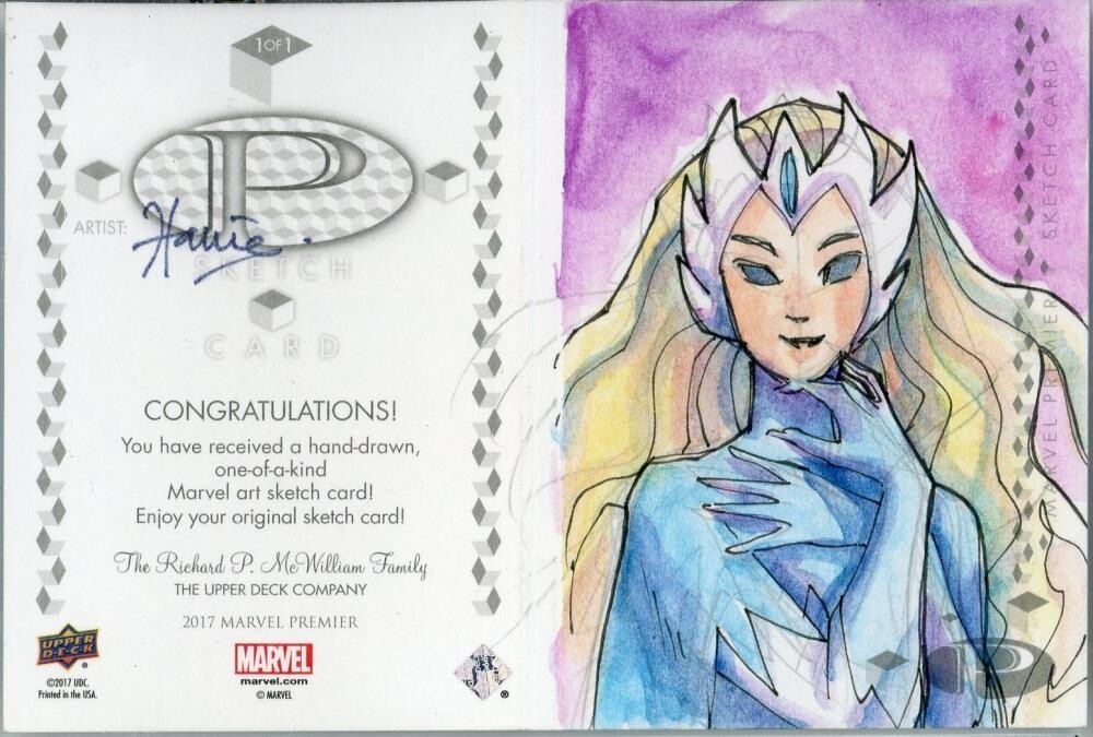 2017 Upper Deck Marvel Premier hanie mohd sketch card 1/1 | eBay 2017 Upper Deck Marvel Premier hanie mohd sketch card 1/1 | eBay