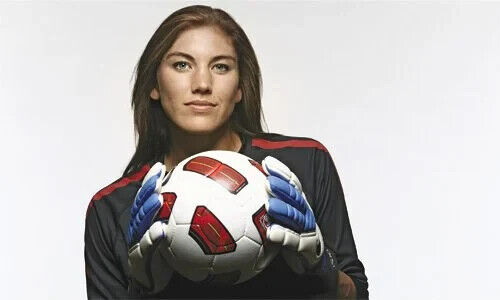 Hope Solo Signed Team USA Women's Soccer Jersey (JSA COA