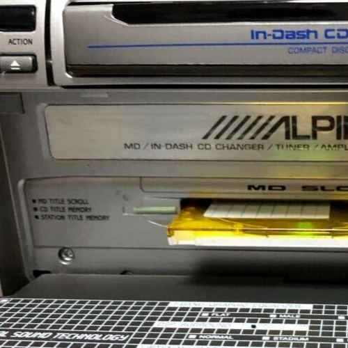Alpine Mda-W892J Cd Md Player 2Din Dsp Car Audio JDM Excellent 3-CD changer - Picture 9 of 15