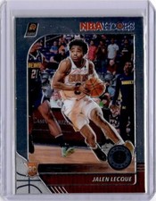 2019-20 NBA Hoops Premium Stock #254 Jalen Lecque Rookie Card Suns