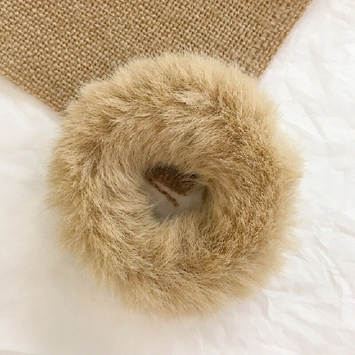 Women Plush Elastic Hair Ties Ponytail Holder Scrunchies Ring Rope Hair Band*〕 □ - Picture 25 of 41