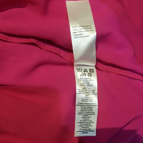 Monsoon rosa Bluse bestickt weite Ärmel Perlen Festival Sommer selten UK 10 - Bild 12 von 12