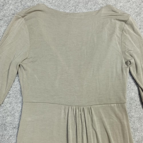 Allude Damen Kleid Größe S - 36 Grau Modal Elasthan Jersey Ungefüttert Stretch - Bild 5 von 14