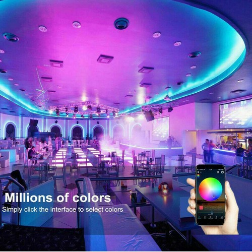 5M RGB LED WIFI Strip Light Control Waterproof Lamp For echo Alexa Google Home - Picture 4 of 14