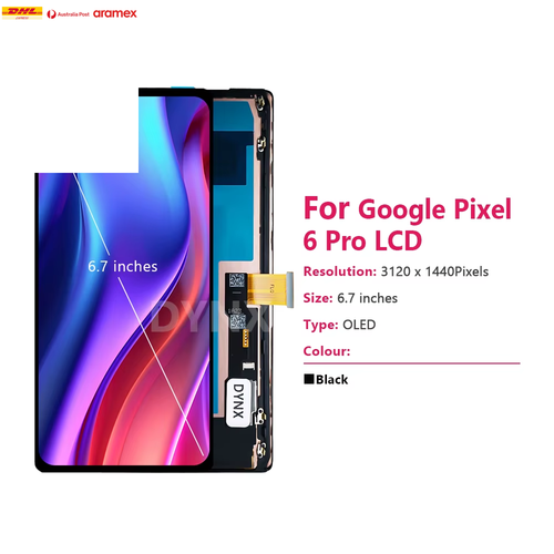 OLED LCD for Google Pixel 6 Pro LCD for Google Pixel 6 Pro Display LCD Screen To - Picture 3 of 7