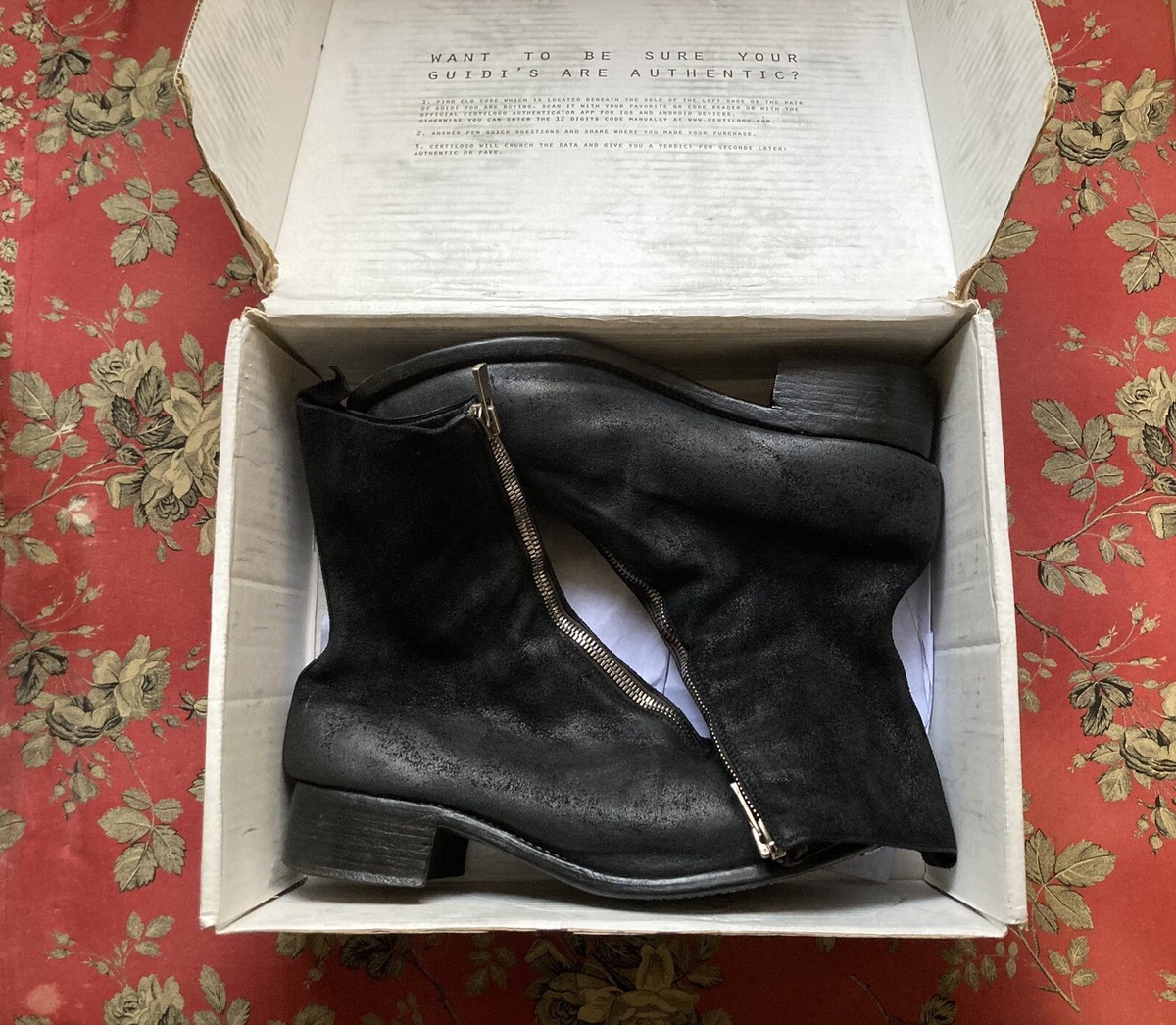 Men's Guidi PL2, Reverse Horse Leather, Lined, Black, Front Zip Size 43EU/10US | eBay Men's Guidi PL2, Reverse Horse Leather, Lined, Black, Front Zip Size 43EU/10US | eBay