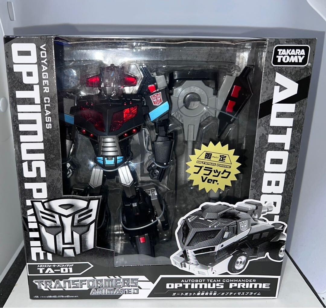 Transformers Animated Optimus Prime Black Version SEALED