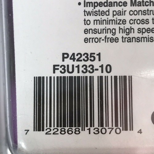 BELKIN Conecta un Dispositivo USB o Hub a Computadora Un Enchufe B Nuevo 10 Ft Nuevo Reedición - Imagen 9 de 9