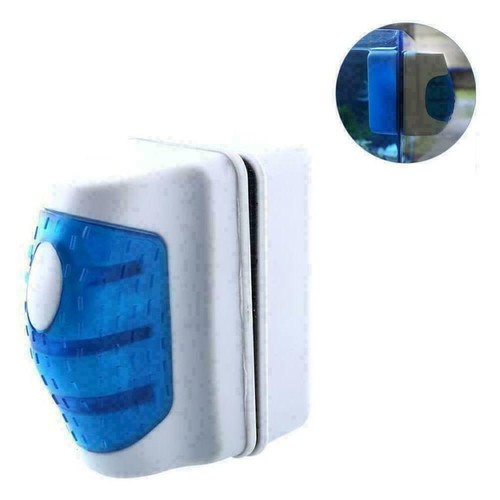 .#Spazzola magnetica acquario galleggiante pulitore vetri alghe pesci qua scrubber UK C3D6 - Foto 4 di 12