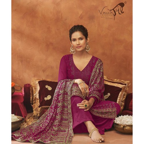 Stitched Pakistani Designer Salwar Kameez Plazzo Dresses Beautiful Indian Suits - Bild 19 von 28