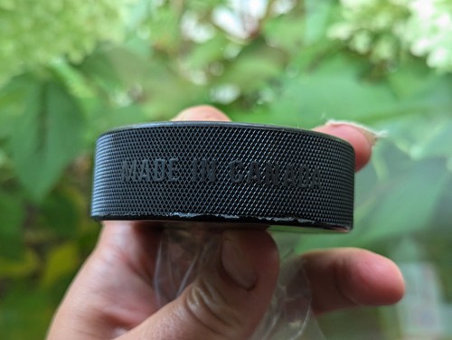 2020 NCAA Frozen Four 4 Event Logo Souvenir Authentic Puck PANDEMIC CANCELED - Picture 4 of 4