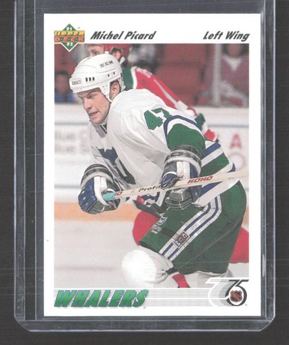 Upper Deck 1991-92 Upper Deck #48 Michel Picard Hartford Whalers Rookie