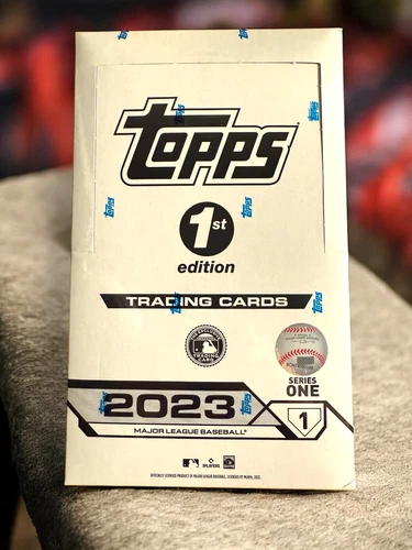 2023 Topps Series 1 1st Edition Baseball – Factory Sealed Hobby Box