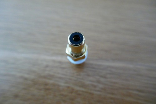 Phono (RCA) placcato oro presa a telaio testa sfusa oro/nero - Foto 3 di 6