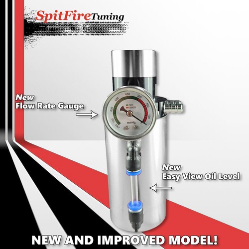 Oil Catch Can Reservoir Baffled Tank Breather Universal Silver V2.0 Fits Scion - Picture 3 of 10