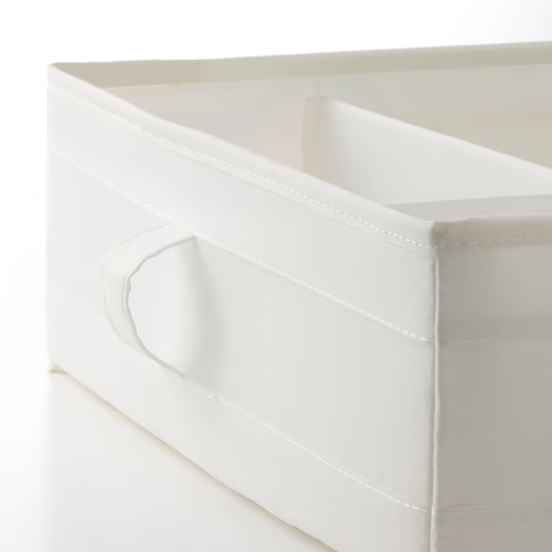 Box with Compartments, Socks, Belts and Jewellery Storage Organise, 44x34x11 cm - Picture 12 of 18