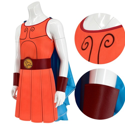 Costume cosplay film Ercole Halloween adulto bambini tute mascherate abiti nuovo - Foto 3 di 12