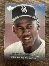 👀 1994 Michael Jordan Upper Deck Top Prospects #45 RC Future Stock Barons RC 👀