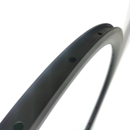 Cubierta de llanta de bicicleta de carretera de fibra de carbono 700C disco de rueda de bicicleta o freno en V 28 32 36H - Imagen 5 de 9
