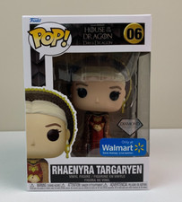 Funko Pop! Vinyl Walmart Exc.: GOT- Rhaenyra Targaryen #6 Diamond Collection NEW