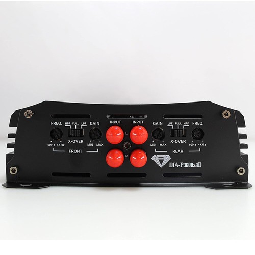 Black Diamond 4 Channel Full Range Amplifier Class D 7200 Watts - DIA-P3600X4D - 第 3/4 張圖片
