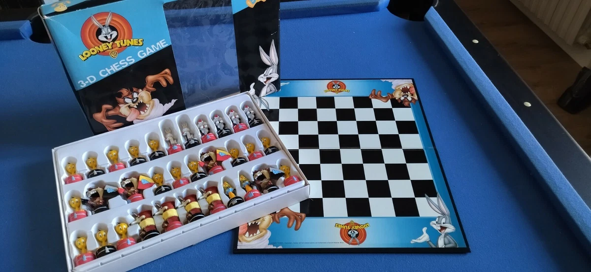 Jeu D'Échecs – 32 Pièces Plastique – Roi 10,5 Cm / Pions 7,5 Cm – Coffret D'Occasion